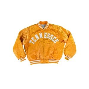 Vintage Swingster Tennessee Volunteers Satin Jacket Mens XL Orange Bomber 80s